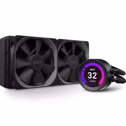 NZXT RL-KRZ53-01, All-in-one liquid cooler, 12 cm, Black