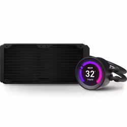 NZXT RL-KRZ53-01 computer cooling system Processor All-in-one liquid cooler 12 cm Black