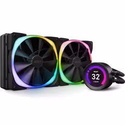 NZXT Kraken Z63 RGB, All-in-one liquid cooler, 14 cm, Black