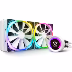 NZXT Kraken Z63 RGB, All-in-one liquid cooler, 14 cm, White