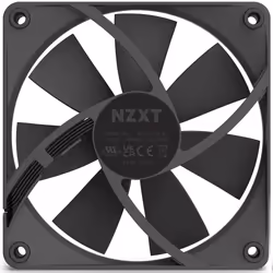 NZXT F120P, Fan, 12 cm, 500 RPM, 1800 RPM, Black