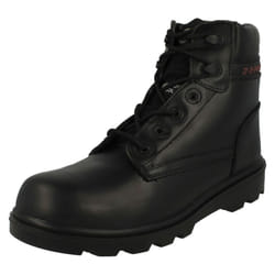 Mens Z.E.P.H.Y.R Steel Toe Safety Work Boot ZX17 - UK 9, Black