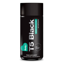Bodyfit T5 Black Fat Burner Diet Pills for Women and Men  60 Capsules