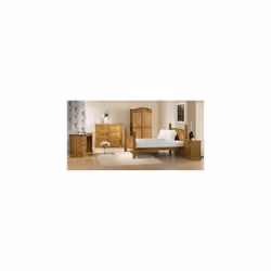 Birlea Corona High End Bed - Waxed Pine, King Size