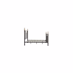 Bronte Antique Brass Black King Size 5FT 150cm Metal Bed Frame - Additional view 5