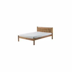 Rea Double Bed-Waxed Pine