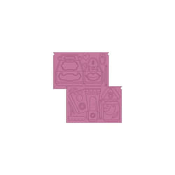 Crafters Companion Sweet Treats Ultimate Embossing Boards Sweet Things, Purple