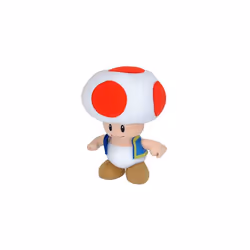 Super Mario Bros GMSM6P01TOADNEW Toad Super Mario Brothers Officially Licensed Sanei Plush, Multicolour, 20cm