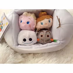 Disney Tsum Tsum OLAF BAG SET FROZEN FEVER (Includes 3.5" Tsum