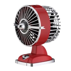 SMART Worldwide Retro USB Mini Jet Chrome, Red