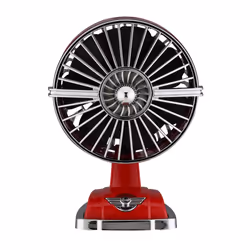 SMART Worldwide Retro USB Mini Jet Chrome, Red