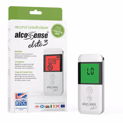AlcoSense Elite 3 Breathalyser Breathalyzer Drink Drive Breath Tester