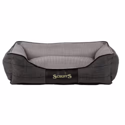Scruffs Windsor Box Pet Bed - S, Charcoal