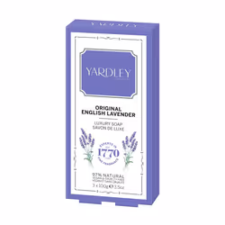 Yardley London Original English Lavender Soap 3 x 100g