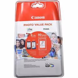Canon PG545 XL/CL546 XL High Capacity Ink Cartridges - Black and Color