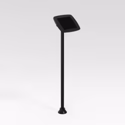 Bouncepad Floorstanding Slim | Apple iPad 3rd Gen 9.7 (2012) | Black | Covered Front Camera and Home Button |, 24.6 cm (9.7") ...