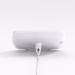 Bouncepad Lounge | Apple iPad Air 2nd Gen 9.7 (2014) | White | Covered Front Camera and Home Button |