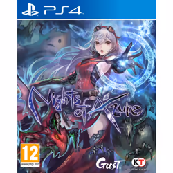 Tecmo Koei Nights Of Azure, PlayStation 4, T (Teen), Physical media