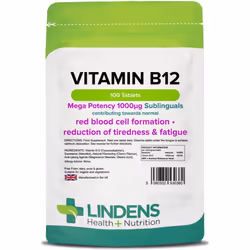 Vitamin B12 1000mcg Sublingual - 100 Tablets