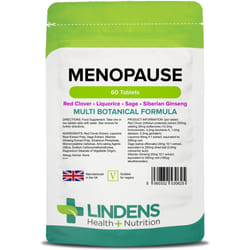 Menopause Formula 60 Tablets - Multi Botanical Formula Including Red Clover, Liquorice, Sage and Siberian Ginseng - Supports with Menopausal Symptoms