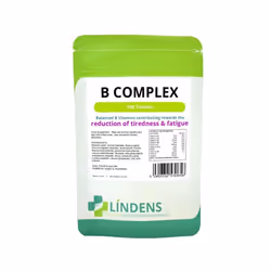 Vitamin B Complex 100 Tablets B1, B2, B3, B5, B6, B9, B12, Folic Acid Biotin - 1 Pack - 100 Tablets