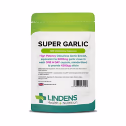 Lindens Garlic 6000mg Capsules 365 (1196)