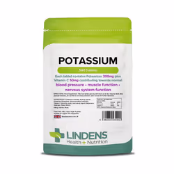 Lindens Potassium 200mg Tablets 500 (1202)
