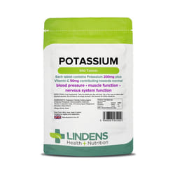 Lindens Potassium 200mg Tablets 500 (1202)