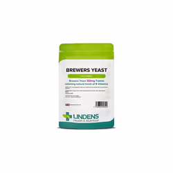 Lindens Brewers Yeast 300mg Tablets | 500 Pack | Natural source of vitamins & micronutrients and non-debittered for maximum n ...