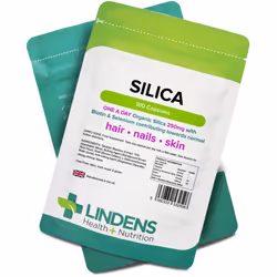 Silica for Hair & Nails 250mg Capsules [2506] Lindens H+N - 1 Pack - 100 Capsules