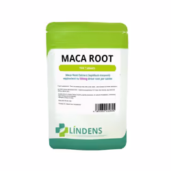 Lindens Maca Root Extract 500mg 100 Tablets Lepidium Meyenii Natural Supplement - 1 Pack - 100 Tablets