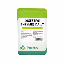 Lindens Digestive Enzymes Daily 90 Tablets w/ Betaine hcl Amylase Papain Lipase