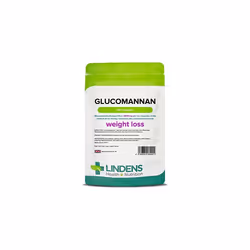 Lindens Glucomannan (Konjac Fibre) 500mg Capsules | 90 Pack | Weight loss aid, contributing towards the reduction of appetite ...