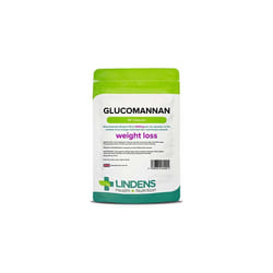 Lindens Glucomannan (Konjac Fibre) 500mg Capsules | 90 Pack | Weight loss aid, contributing towards the reduction of appetite that is Lindens #1...