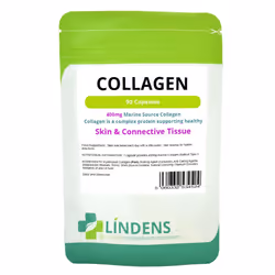 Lindens Collagen (Marine) Naticol Type 1 400mg Capsules | 90 Pack | High-quality marine source hydrolysed collagen in a rapid ...