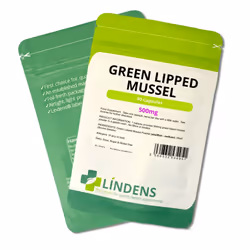Lindens Green Lipped Mussel 500mg Capsules | 90 Pack | UK Manufacturer