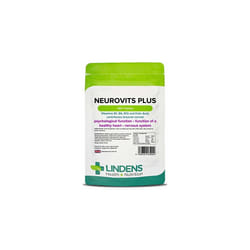 Lindens Neurovits Plus Tablets | 360 Pack | Contains Vitamin B1, B6, B12 & Folic Acid contributes Towards Normal Psychological Function, Healthy...