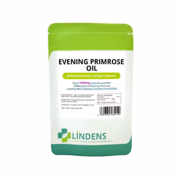 Lindens Evening Primrose Oil 1000mg 90 Capsules Vitamin E Gamma Linolenic Acid
