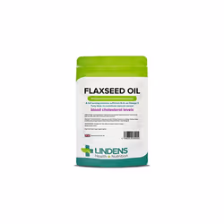 Lindens Flaxseed Oil 1000mg Capsules | 90 Pack | High in Alpha Linoleic Acid & a Popular Source of Omega 3 6 & 9 contributing ...