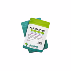 Lindens Flaxseed Oil 1000mg Capsules | 90 Pack | High in Alpha Linoleic Acid & a Popular Source of Omega 3 6 & 9 contributing to The Maintenance of...
