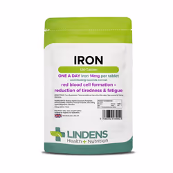 Lindens Iron 14mg Tablets 120 (5552)