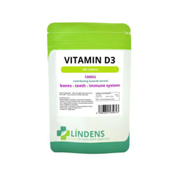 Lindens Vitamin D3 1000iu 120 Capsules D 3 D-3 High Quality Supplement