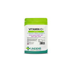 Lindens Vitamin C+ 1000mg (Time Release) Tablets | 360 Pack | High-Strength 1250% NRV dose contributes to Normal Immune System, Skin, Teeth, Gums &...