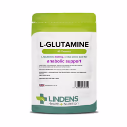 Lindens L-Glutamine 500mg Capsules 90 (5712)