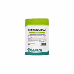 Lindens Chromium Max 1000mcg Picolinate Tablets | 120 Pack | Mega Potency Chromium Picolinate contributing towards normal blo ...