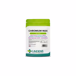 Lindens Chromium Max 1000mcg Picolinate Tablets | 360 Pack | Mega Potency Chromium Picolinate contributing Towards Normal Blo ...