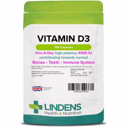 Vitamin D3 4000iu Capsules 360 Pack