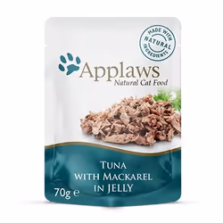 Applaws Tuna with Mackerel, Adult, Mackerel, Tuna, 70 g