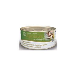Applaws Tuna & Seaweed 70G Cat Food 24PK (Jelly), Pack of