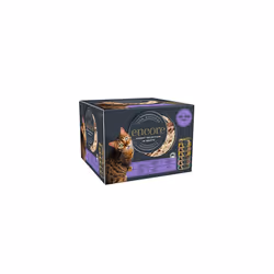 Encore 100% Natural Wet Cat Food, Multipack Chicken and Fish Selection in Broth 70 g Tins (Total of 48 Tins)